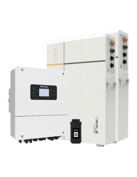 Solax Power: vendita all'ingrosso Sistema di accumulo monofase inverter 3.7kW LV batteria al litio 10.6KWh TP-LD53 Solax Power