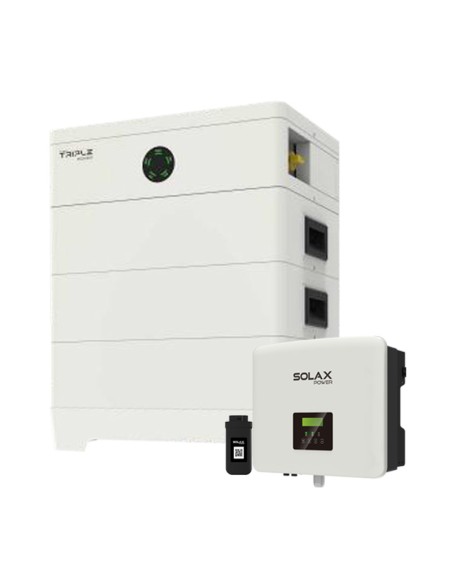 Solax Power: vendita all'ingrosso Sistema di accumulo monofase inverter Solax Power HYBRID-G4 7.5kW batteria al litio TP-HS36...