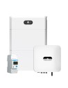 Single-phase storage system 5kW Huawei inverter LUNA2000 10kWh lithium batteries BMS