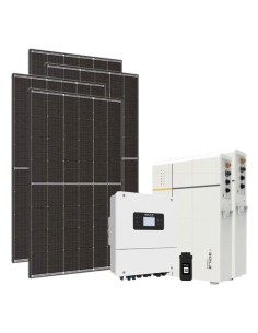 Monofase: vendita all'ingrosso Kit fotovoltaico monofase 4500W inverter Solax Power 4kW LV batteria al litio TP-LD53 10.6KWh