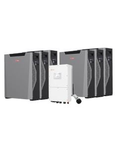 Three-phase storage system 30kW Solis inverter 32.22kWh Weco 5k3 XP lithium battery