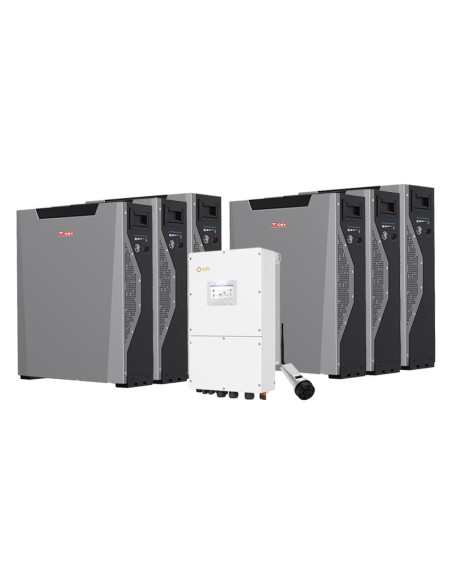 Solis con Weco: vendita all'ingrosso Sistema di accumulo trifase inverter 30kW Solis batteria al litio Weco 5k3 XP 31.80kWh