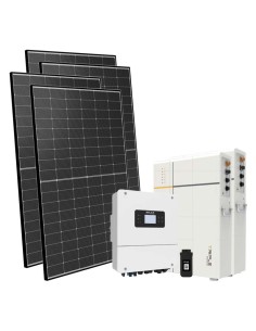 Monofase: vendita all'ingrosso Kit fotovoltaico monofase 5280W inverter Solax Power 5kW LV batteria al litio TP-LD53 10.6kWh