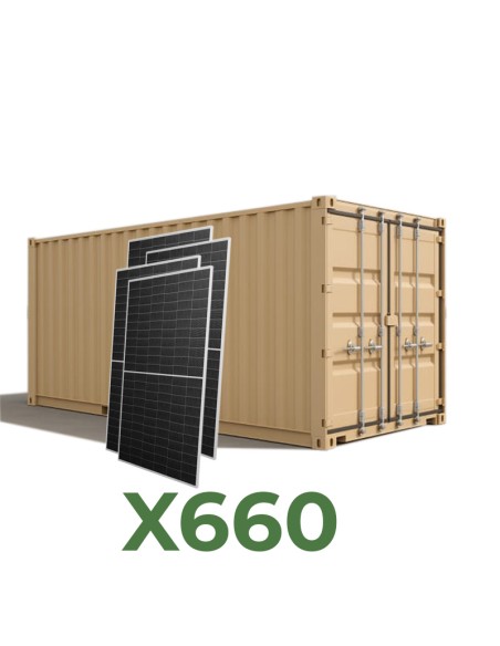 Peimar: vendita all'ingrosso Container di 660 moduli fotovoltaici bifacciali Peimar da 715W RAEE e trasporto incluso