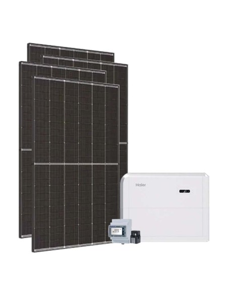 Single-phase photovoltaic kit 6300W inverter 6kW Haier lithium battery 8KWh