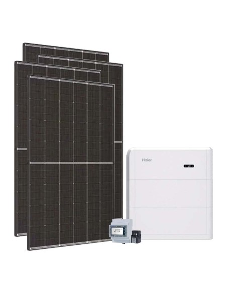 Single-phase photovoltaic kit 6300W inverter 6kW Haier lithium battery 16KWh