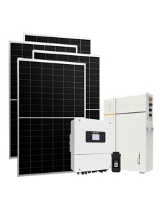 Single phase photovoltaic kit 3720W Solax Power 3kW LV inverter lithium battery TP-LD53 5.3KWh
