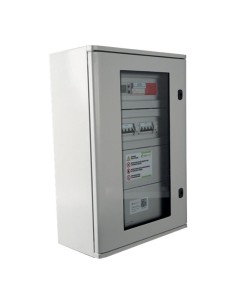 Three-phase AC interface panel 60kW CEI 0-21 for 2 inverter - QIT60-2