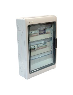 Quadri elettrici: vendita all'ingrosso Quadro di interfaccia SLIM AC trifase CEI 0-16 11/15kW per 1 inverter