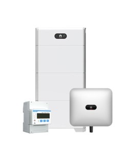 Three-phase storage system 6kW Huawei inverter LUNA2000 15kWh lithium batteries BMS