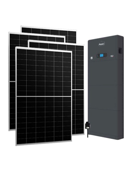 Single-phase photovoltaic kit 6510W 6kW inverter Zucchetti All in one HV ZBT 5K 20.48kWh lithium battery
