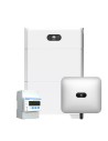 Three-phase storage system 8kW Huawei inverter LUNA2000 10kWh lithium batteries BMS