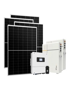 Single-phase photovoltaic kit 5580W Solax Power 5kW LV inverter lithium battery TP-LD53 10.6KWh