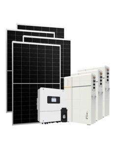 Monofase: vendita all'ingrosso Kit fotovoltaico monofase 6510W inverter 6kW LV batteria al litio 15.9KWh TP-LD53 Solax Power