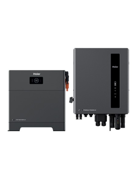 Haier: vendita all'ingrosso Sistema di accumulo monofase Haier LV inverter 3kW batteria al litio 5KWh BMS