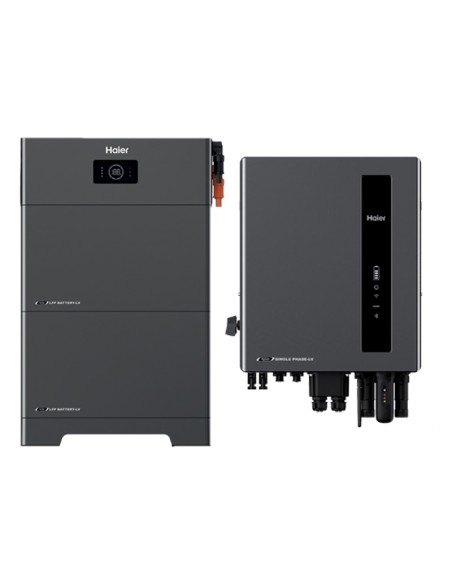 Haier: vendita all'ingrosso Sistema di accumulo monofase Haier LV inverter 6kW batteria al litio 10KWh BMS
