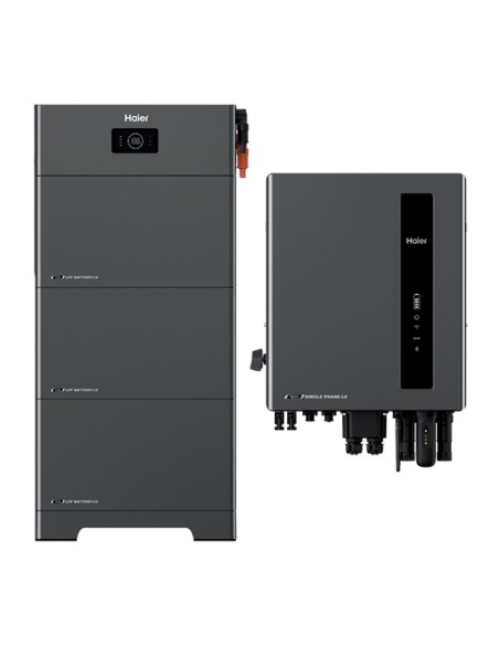 Haier: vendita all'ingrosso Sistema di accumulo monofase Haier LV inverter 6kW batteria al litio 15KWh BMS