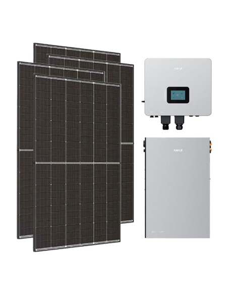 Monofase: vendita all'ingrosso Kit fotovoltaico monofase 3600W inverter 3kW Nahui LV batteria al litio 5KWh