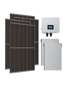 Single-phase photovoltaic kit 6060W inverter 6kW Nahui LV 10KWh lithium battery