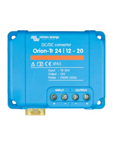 Convertitore di tensione DC-DC Orion-Tr 24/12-20A 240W Victron Energy - ORI241220200R | PuntoEnergia Italia