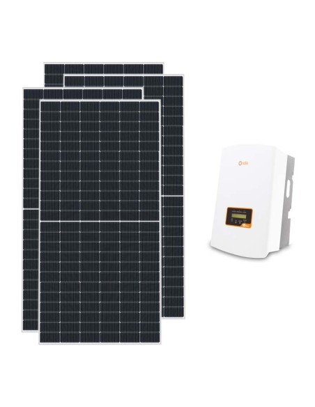 15210W three-phase photovoltaic kit 15kW Solis grid-connected string inverter