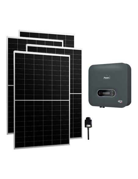 Monofase: vendita all'ingrosso Kit fotovoltaico monofase 5115W inverter di stringa TLM 5kW Zucchetti connesso in rete