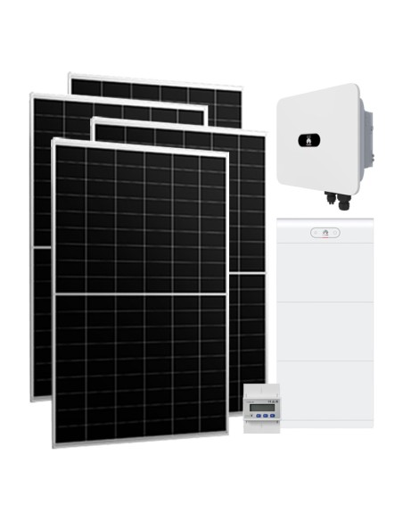 Trifase: vendita all'ingrosso Kit fotovoltaico trifase 20460W inverter 20kW MB0 Huawei batteria al litio LUNA2000 20.7kWh BMS