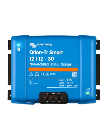 Caricabatterie DC-DC Orion-Tr Smart Non Isolato 12/12-30A Victron Energy - ORI121236140 | PuntoEnergia Italia
