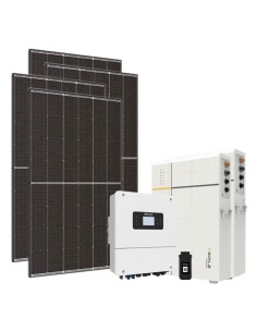 Monofase: vendita all'ingrosso Kit fotovoltaico monofase 4545W inverter Solax Power 4kW LV batteria al litio TP-LD53 10.6KWh