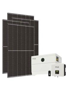 Monofase: vendita all'ingrosso Kit fotovoltaico monofase 8100W inverter Solax Power HYBRID-G4 7.5kW batteria al litio TP-HS36...