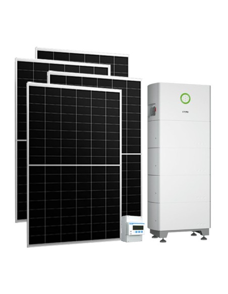 Kit fotovoltaico monofase 6510W inverter 6kW SAJ ALL IN ONE batteria al litio 15kWh BU2-5.0-HV1 | PuntoEnergia Italia