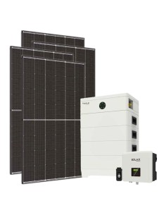 Monofase: vendita all'ingrosso Kit fotovoltaico monofase 8100W inverter Solax Power HYBRID-G4 7.5kW batteria al litio TP-HS36...