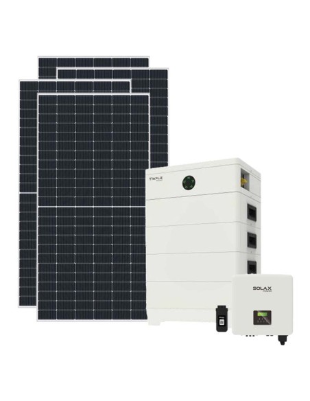 Three phase photovoltaic kit 10530W Solax Power HYBRID-G4 10kW inverter lithium battery TP-HS36 14.4KWh