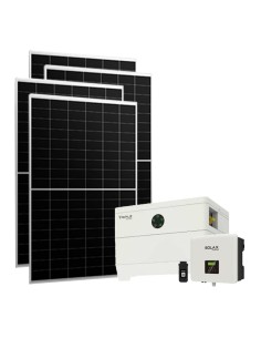 Monofase: vendita all'ingrosso Kit fotovoltaico monofase 8370W inverter Solax Power HYBRID-G4 7.5kW batteria al litio TP-HS36...