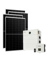 Monofase: vendita all'ingrosso Kit fotovoltaico monofase 8370W inverter Solax Power HYBRID-G4 7.5kW batteria al litio TP-HS36...
