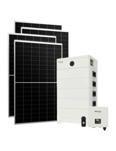 Trifase: vendita all'ingrosso Kit fotovoltaico trifase 10230W inverter Solax Power HYBRID-G4 10kW batteria al litio TP-HS36 1...