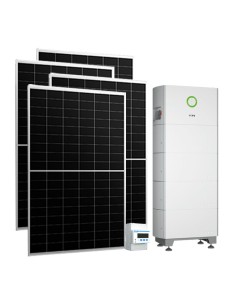 Three-phase photovoltaic kit 10230W 10kW SAJ ALL IN ONE inverter BU2-5.0-HV1 10kWh lithium battery