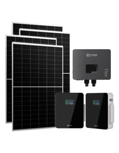 Monofase: vendita all'ingrosso Kit fotovoltaico monofase 6510W inverter 6kW IFL06 Renon Power batteria al litio Xcellent 10.2...