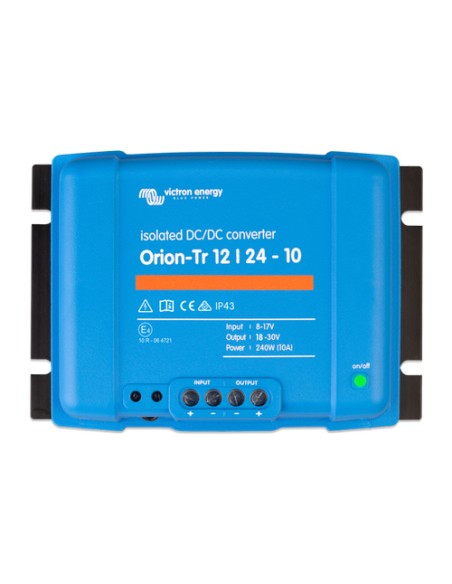 Orion-Tr DC-DC voltage converter Isolated 12/24-10A 240W Victron Energy - ORI122424110