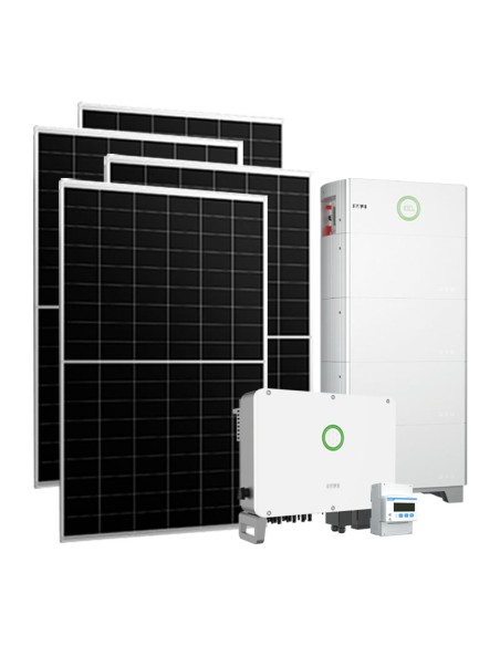 Three-phase photovoltaic kit 20460W inverter H2-20K-T3 20kW SAJ lithium BU2-5.0-HV1 15kWh
