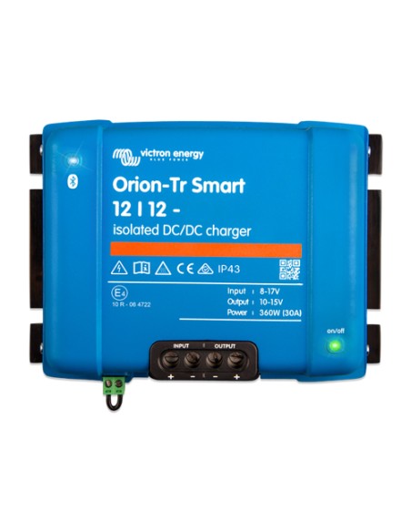 Orion-Tr Smart DC-DC Charger Isolated 12/12-18A Victron Energy - ORI121222120