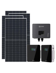Monofase: vendita all'ingrosso Kit fotovoltaico monofase 7020W inverter 6kW IFL06 batteria al litio 10.24kWh Xcellent Renon P...