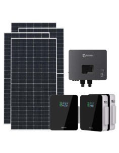 Monofase: vendita all'ingrosso Kit fotovoltaico monofase 7020W inverter 6kW IFL06 batteria al litio 15.36kWh Xcellent Renon P...