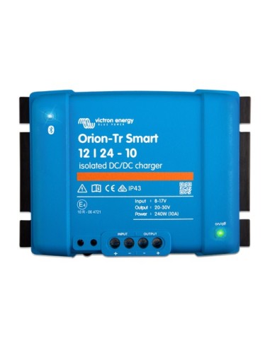 Caricabatterie DC-DC Orion-Tr Smart Isolato 12/24-10A Victron Energy - ORI122424120 | PuntoEnergia Italia