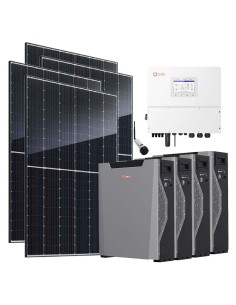 Trifase: vendita all'ingrosso Kit fotovoltaico trifase 15600W inverter 15kW Solis batteria al litio 21.48kWh Weco 5k3 XP