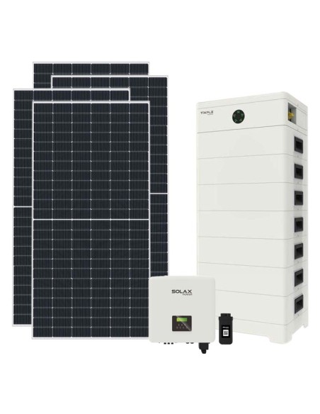 Three phase photovoltaic kit 10530W 10kW inverter lithium battery 36KWh TP-HS36 Solax Power