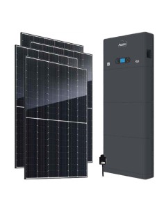 Monofase: vendita all'ingrosso Kit fotovoltaico monofase 5200W inverter 4.6kW All in one batteria al litio 5.12kWh HV ZBT 5K ...