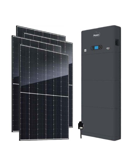 Single-phase photovoltaic kit 5200W 4.6kW All in one inverter 15.36kWh HV ZBT 5K lithium battery Zucchetti