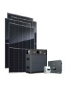 Three-phase photovoltaic kit 10400W 10kW inverter 10.24kWh lithium battery HV SMART 5K Zucchetti