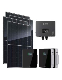 Monofase: vendita all'ingrosso Kit fotovoltaico monofase 6240W inverter 6kW IFL06 batteria al litio 15.36kWh Xcellent Renon P...